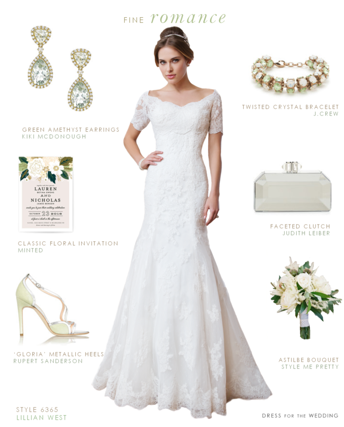 Romantic Wedding Dress by Lillian West