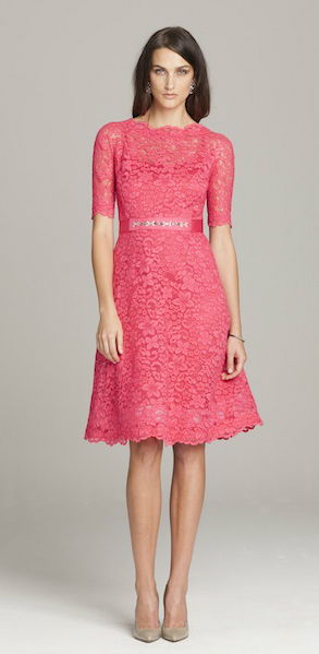 pink dress for wedding