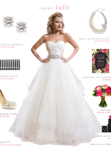 Tulle Ball Gown Wedding Dress