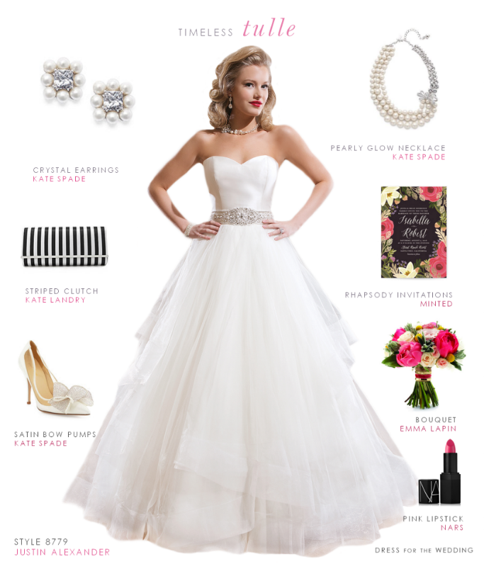 Tulle Ball Gown Wedding Dress