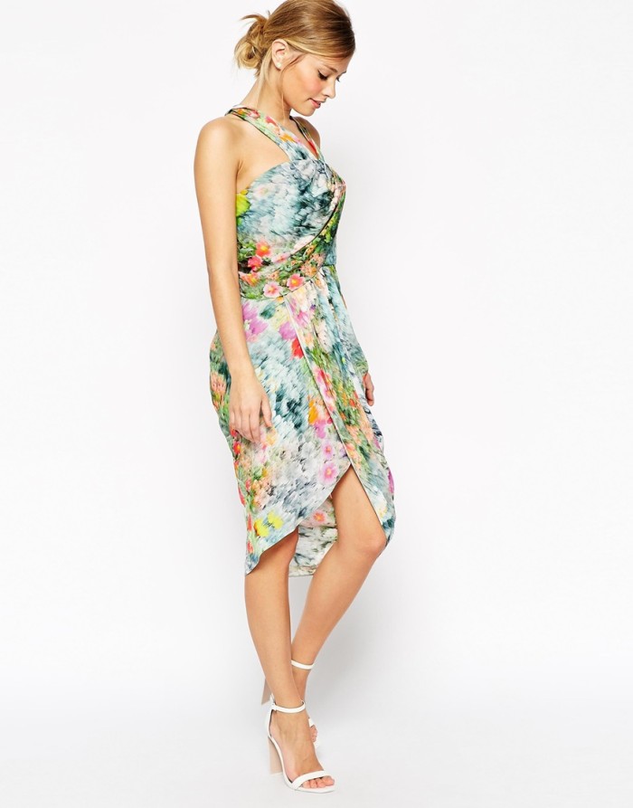 Floral dress for April Weddings