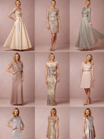 Mother of the Bride Dresses with Sleeves BHLDN