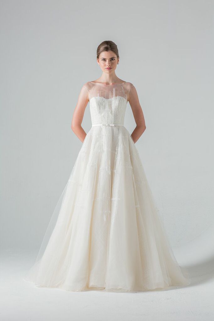 Promenade a bridal gown by Anne Barge