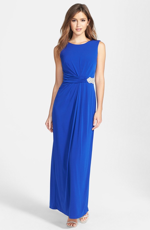 royal blue mother of groom dresses