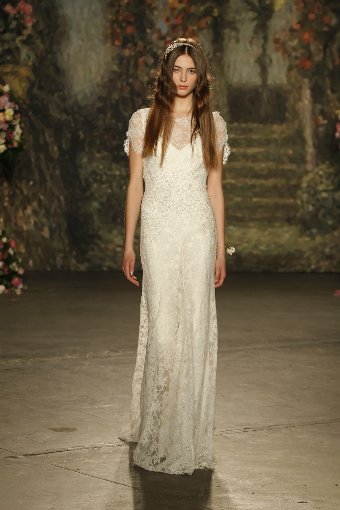 Vintage look wedding gown by Jenny Packham