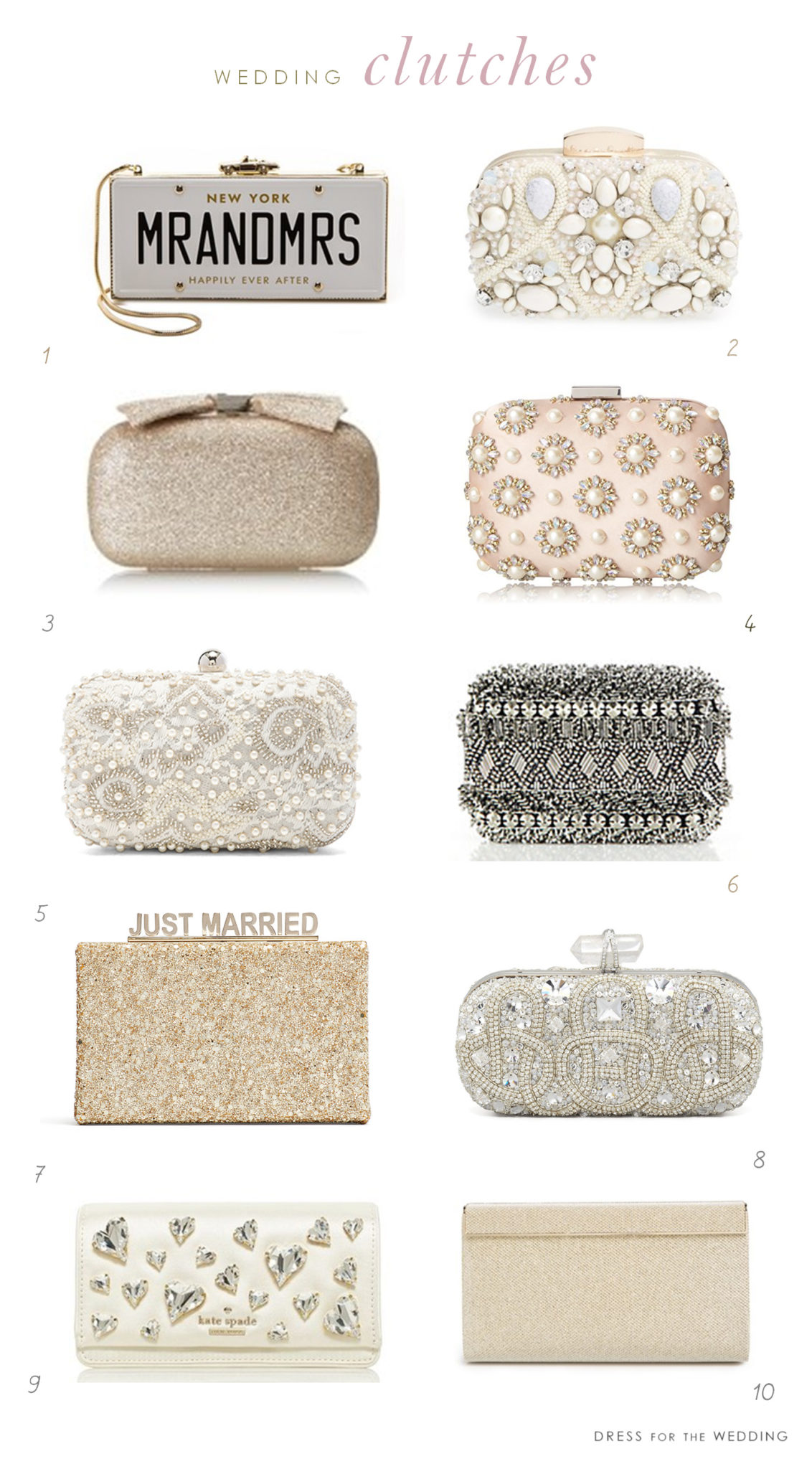 Clutches for Weddings Dress for the Wedding