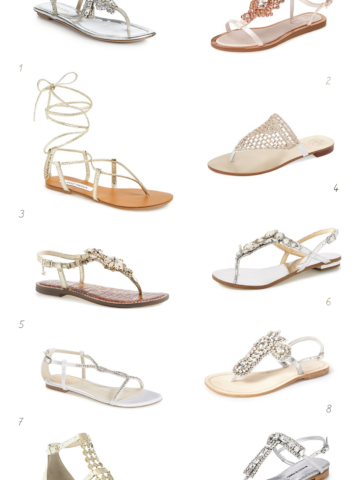 Sandals for Beach Weddings