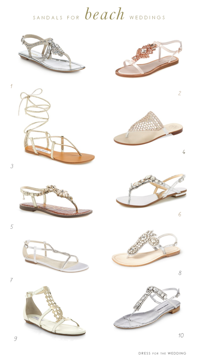 Sandals For Beach Weddings