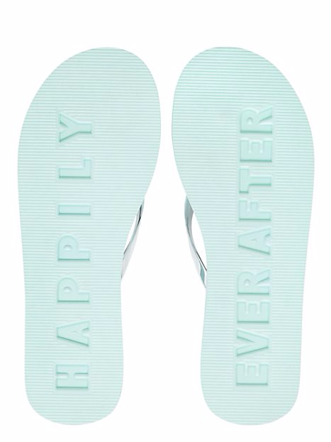 'happily ever after' kate spade wedding flip flops