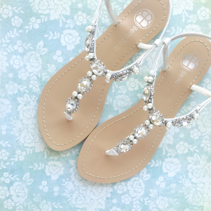 wedge sandals for beach wedding