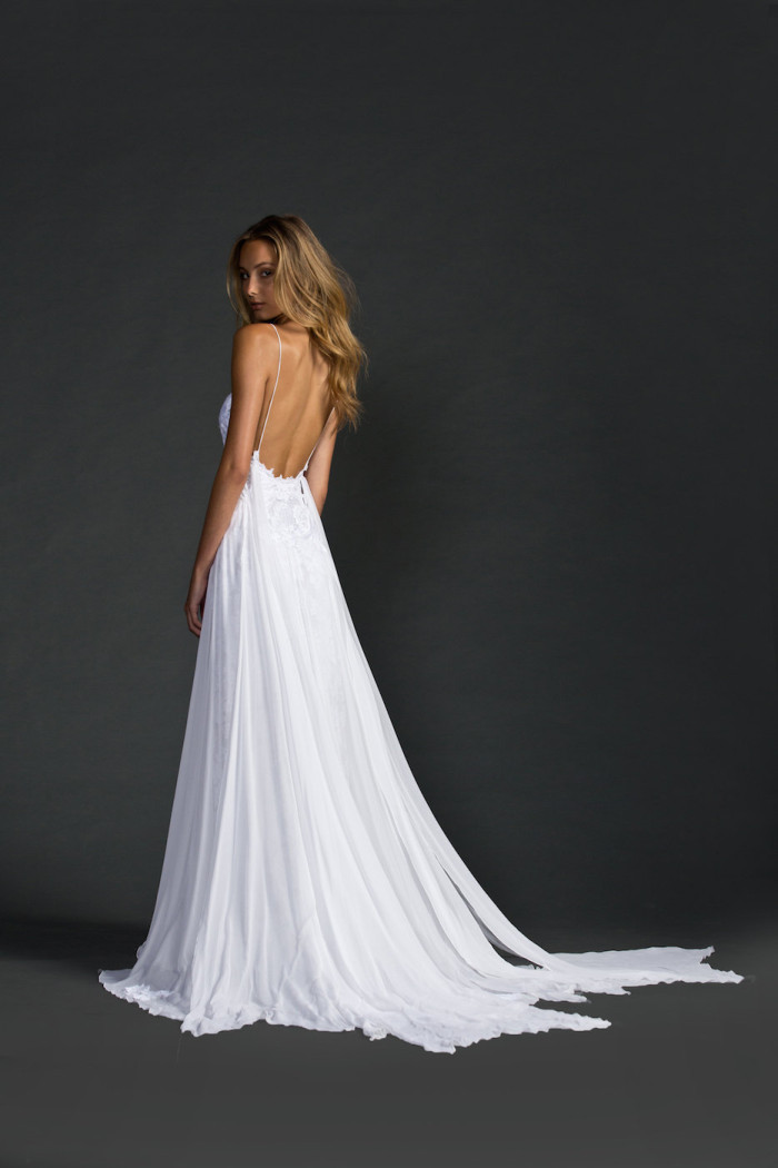 Open back wedding dress | Destination Wedding Dress | Grace LovesLace