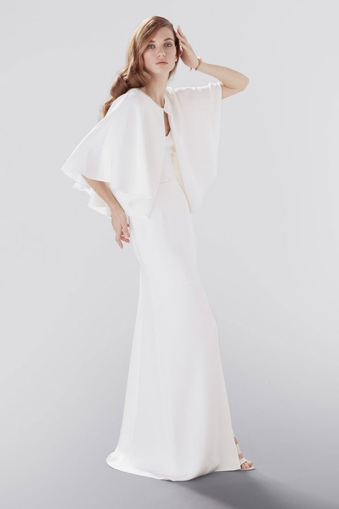 Wedding cape | Modern bridal separates by Aideux 