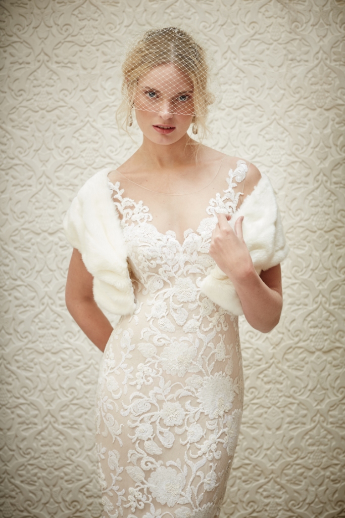 Short lace wedding dress | Renata Sheath Dress from BHLDN Fall 2015