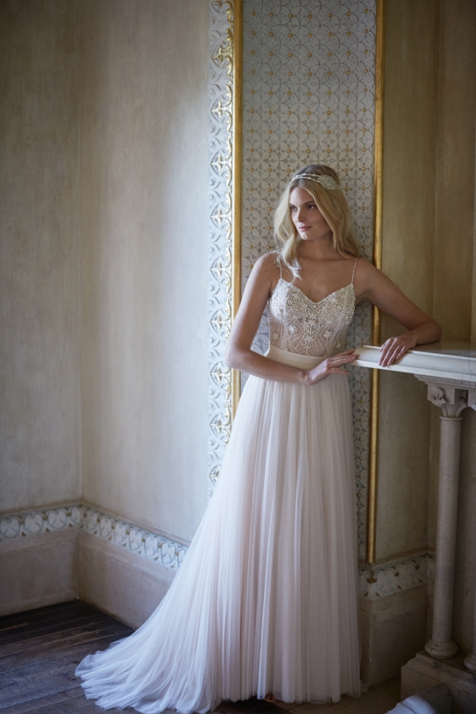 Ella body suit and Amora skirt make this beautiful wedding look | BHLDN