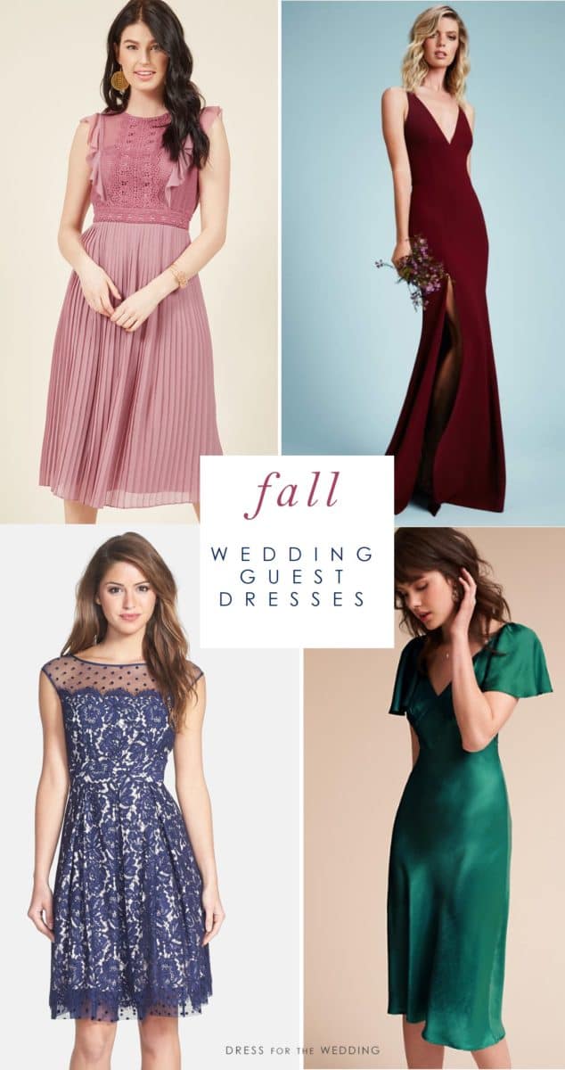 fall dresses for wedding guest 2019