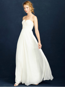 Robe Demoiselle D'honneur J.CREW Mandy, Sans Bretelles, Rayée Seersucker Vert - Taille 6, Neuve Avec étiquette