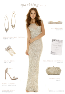 is it ok to wear sequins to a wedding