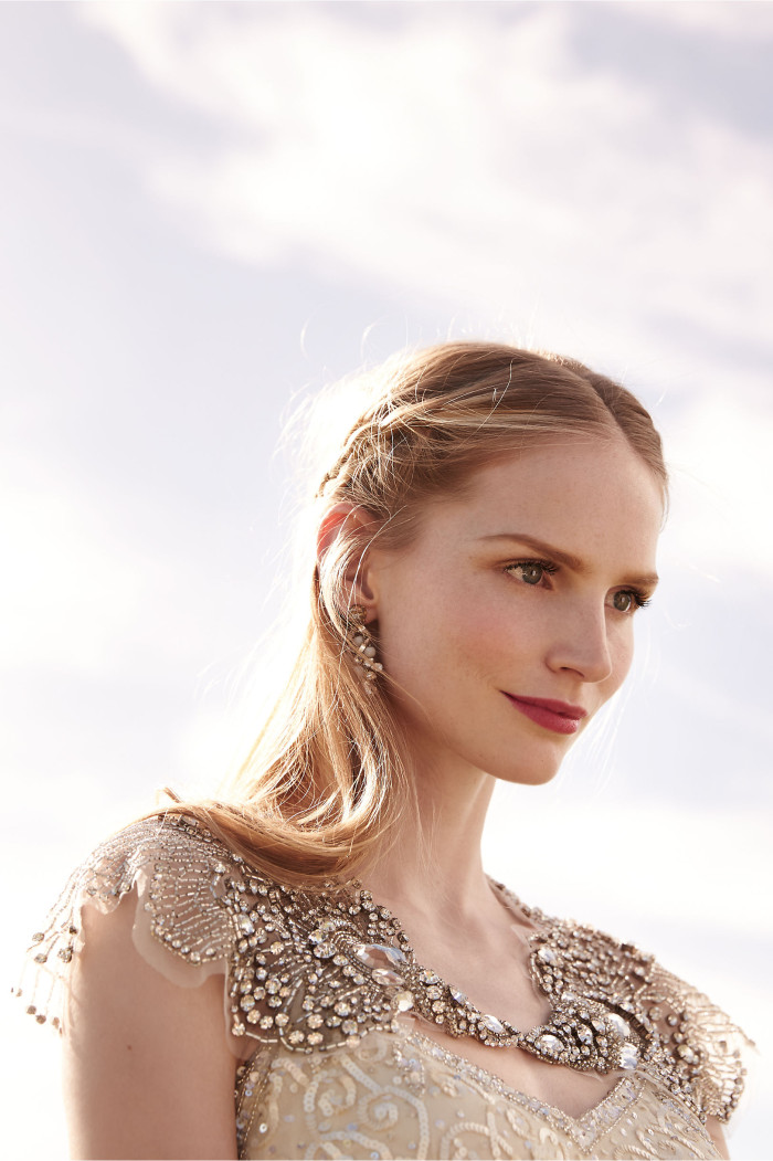 Embellished shoulder caplet from BHLDN