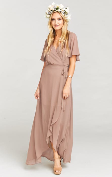 Neutral Maxi Dress | Dress for the Wedding