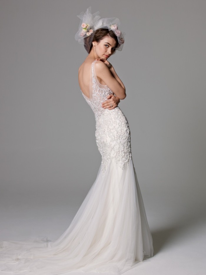 Beaded bridal gown | 'Lexington' gown by Watters