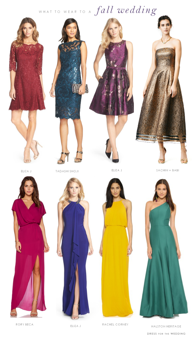 What to Wear to a Fall 2015 Wedding!