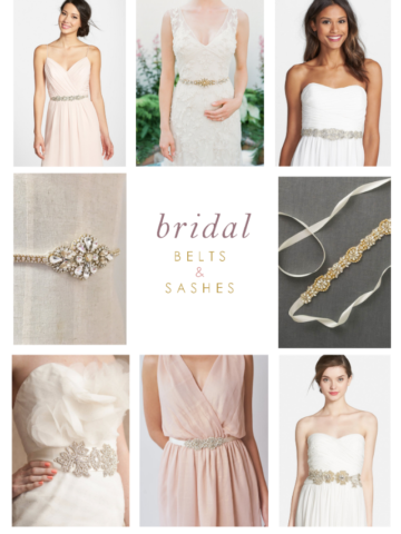 Where to find Pretty Bridal belts and Bridal Sashes