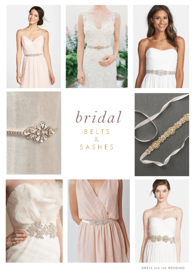 Bridal Belts, Bridal Sashes, Wedding Sashes | Picks from Dress for the Wedding