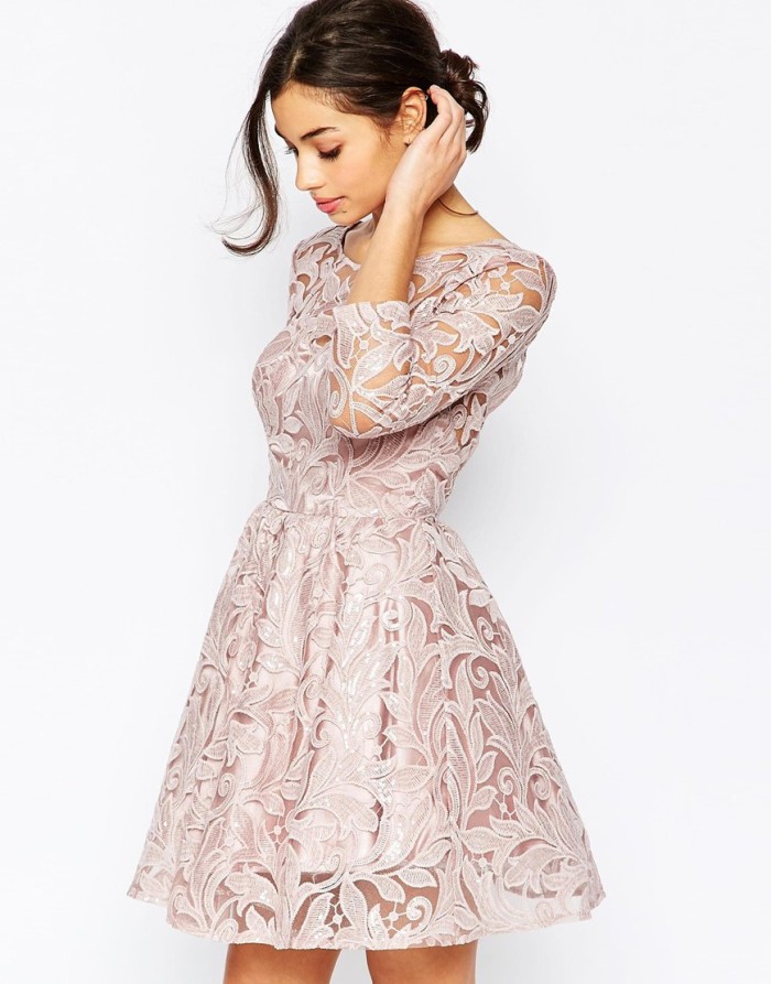 long sleeve lace dress for bridesmaids | ASOS