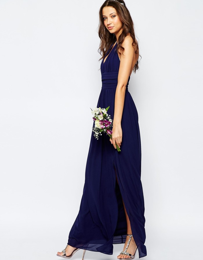 navy blue maxi dress under $100