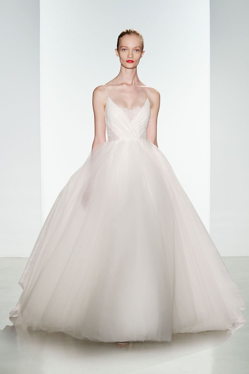 Penny by Christos | Tulle Ballgown Wedding Dress