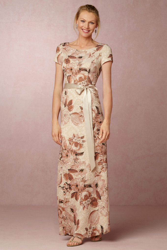 Floral Mother of the Bride Gown | Medina Dress from BHLDN