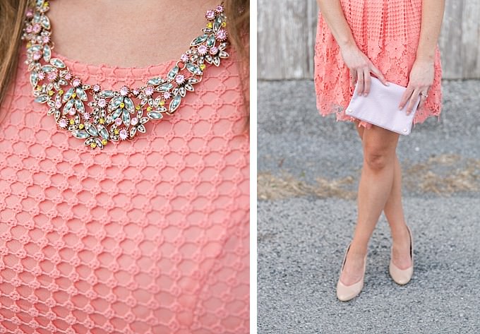 How to accessorize a daytime wedding oufit | Necklace from ModCloth | Brittney Kreider Photography