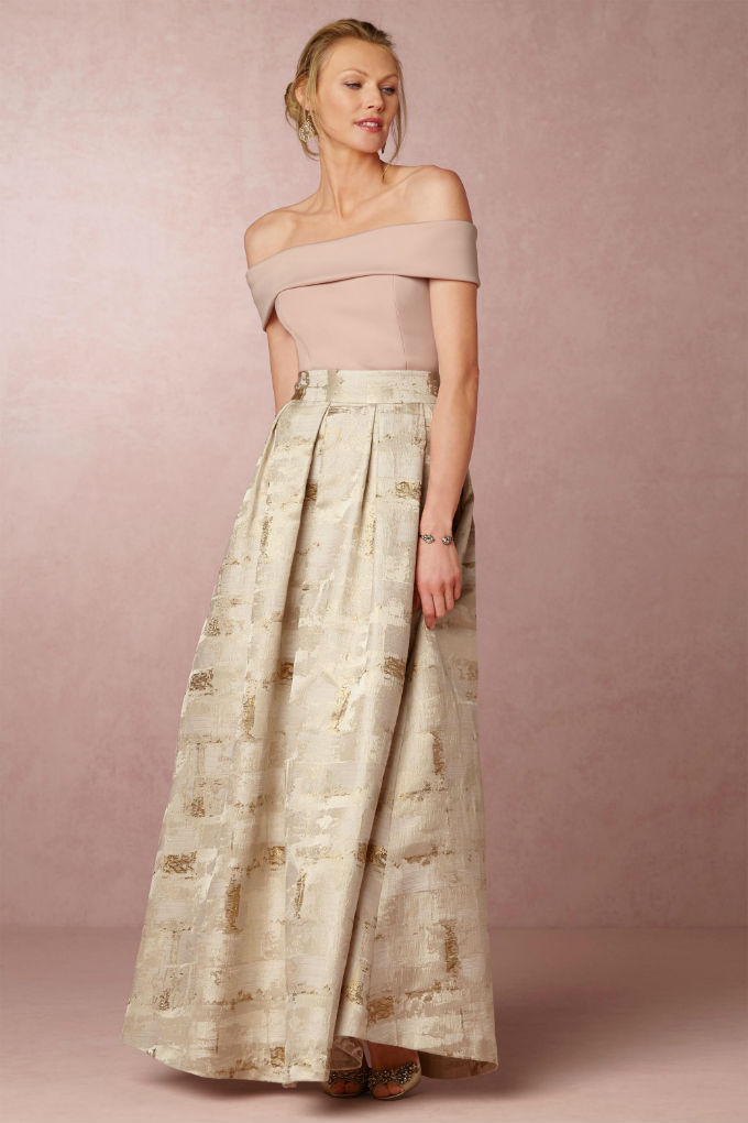 Separates for the Mother of the Bride | BHLDN Sophie Top and Skirt