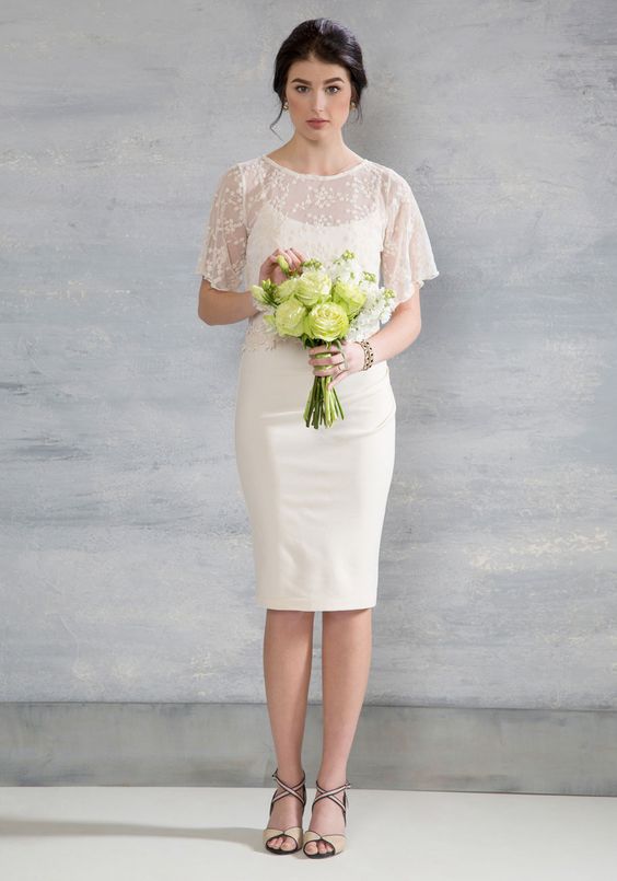 Cute short wedding dress under 200 | ModCloth Bridal Collection