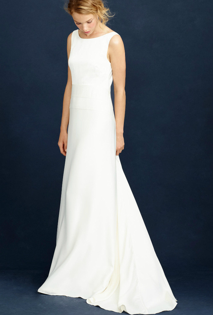 Simple wedding dress under 700 | Dress from J.Crew