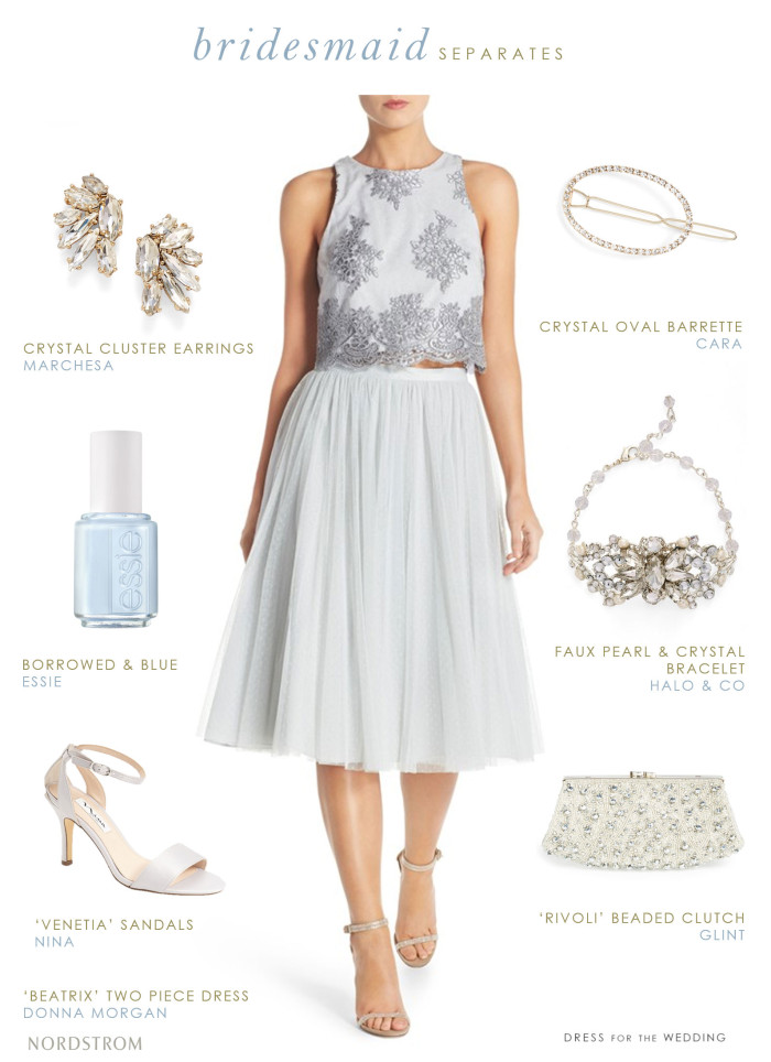 Bridesmaid top and skirt | Bridesmaid Separates from Nordstrom