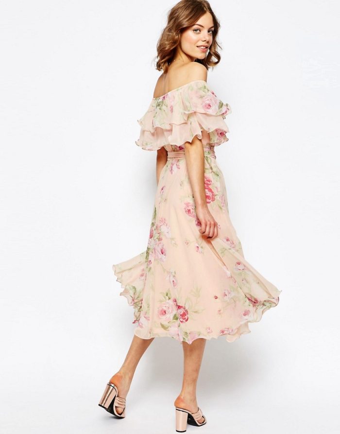 romantic dresses for wedding guests