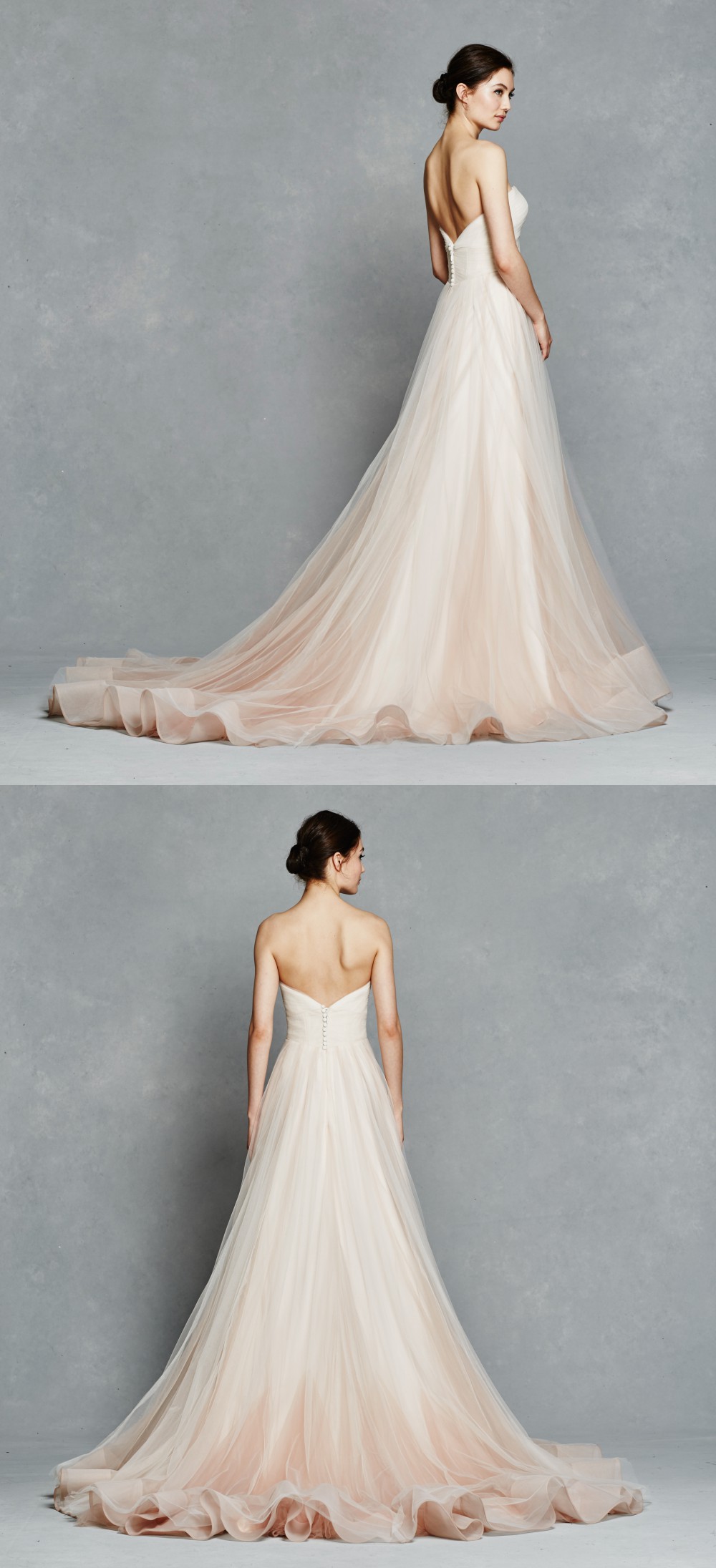 Blush wedding dress | Florence by Kelly Faetanini