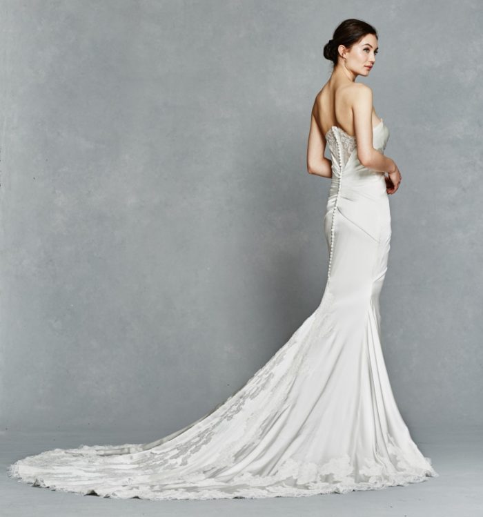 Lace back detail Inez by Kelly Faetanini