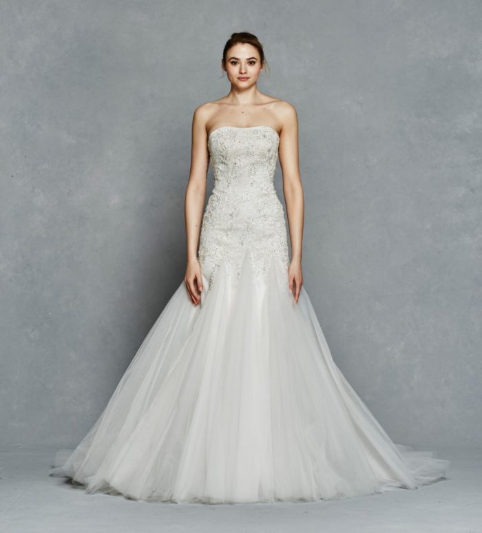 Crystal bodice wedding dress | Delilah by Kelly Faetanini