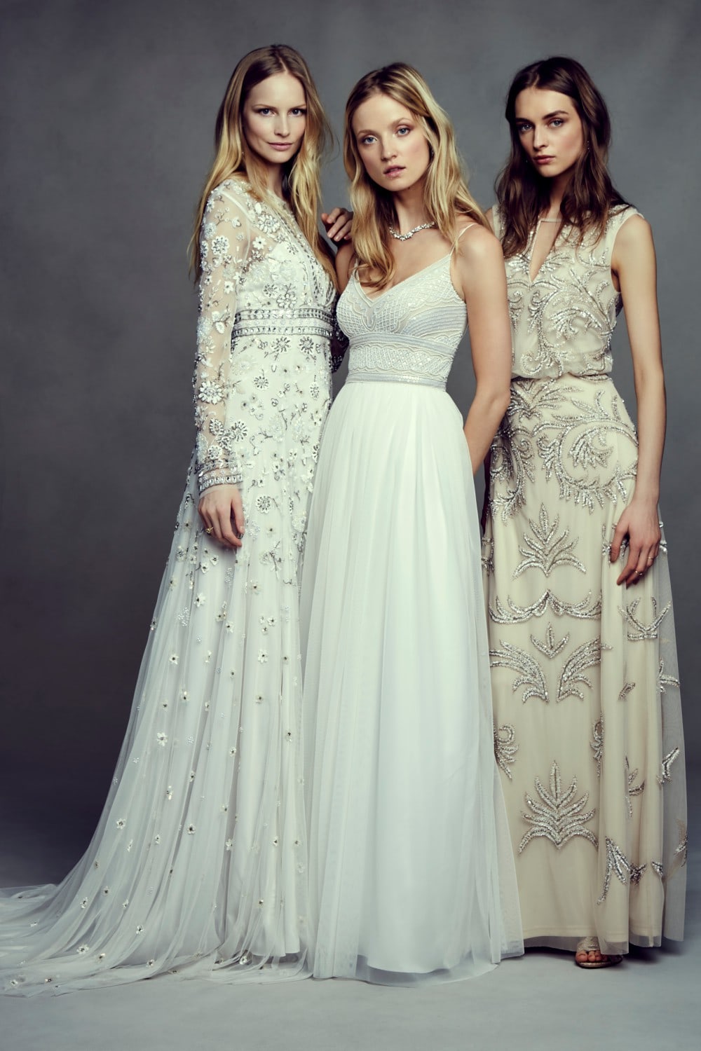 2019 BHLDN Wedding Dresses Romantic V-Neck Sleeveless A Line Champagne Lace Wedding  Gowns For Beach Bridal Dress Custom Made 2024 from Newdeve, $111.01 |  DHgate Mobile
