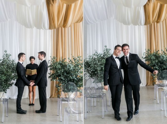 Beautiful wedding ceremony | Photo by Alexis June Weddings 