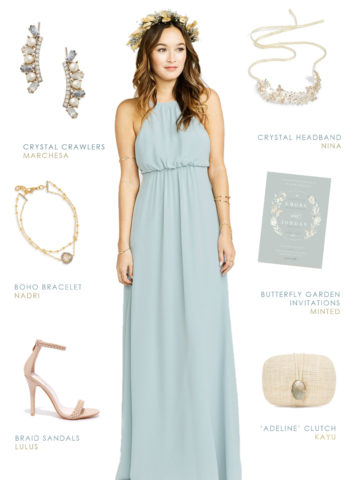 Boho Bridesmaid Dress