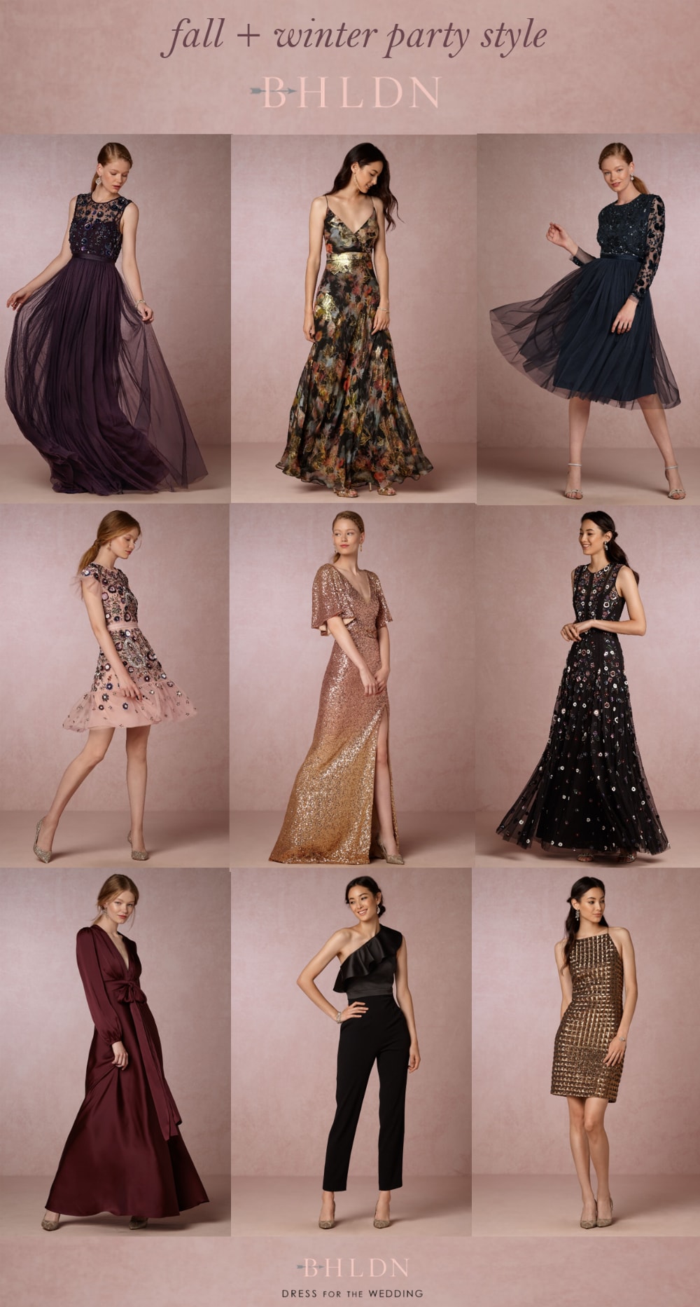 fall party dresses