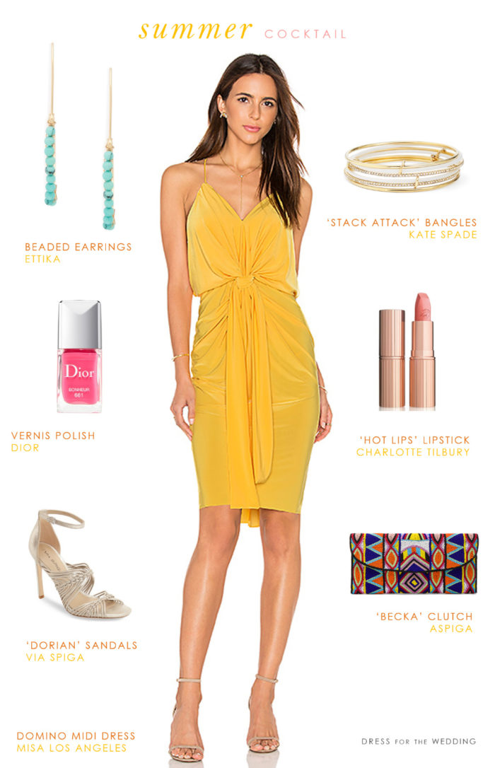 Summer Cocktail Attire - Dress for the Wedding