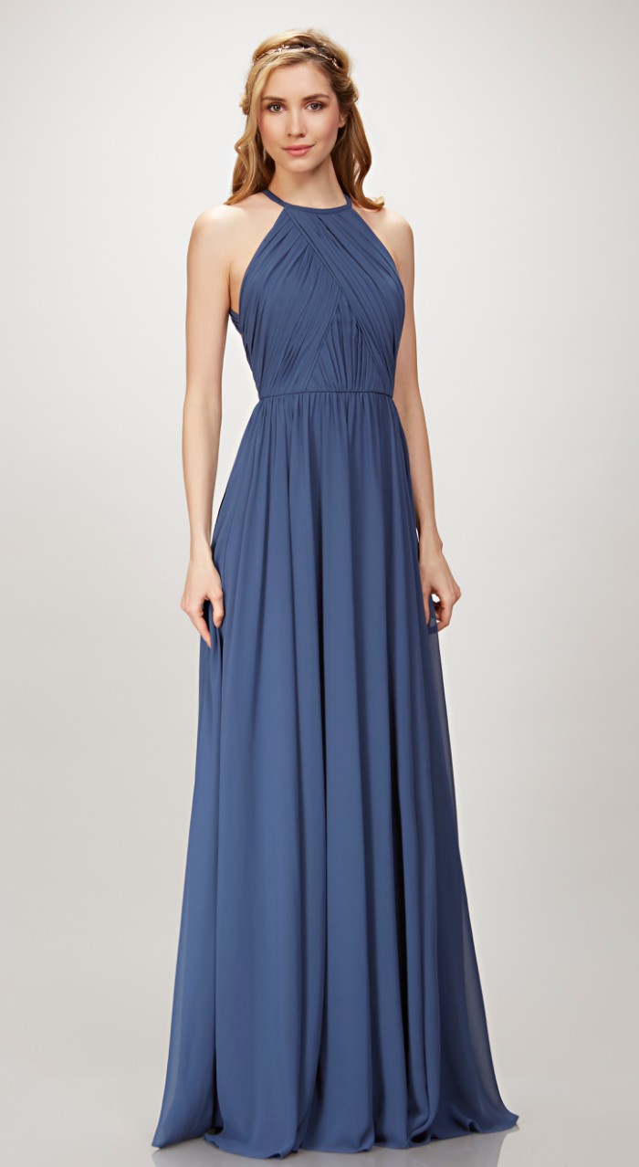 Halter Neck Bridesmaid Dress