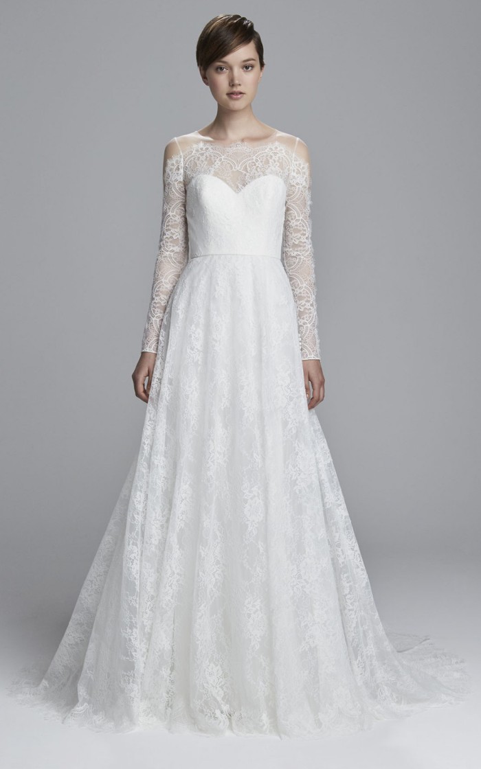 Long Sleeve Lace Wedding Dress for 2017 | Reina by Christos Bridal