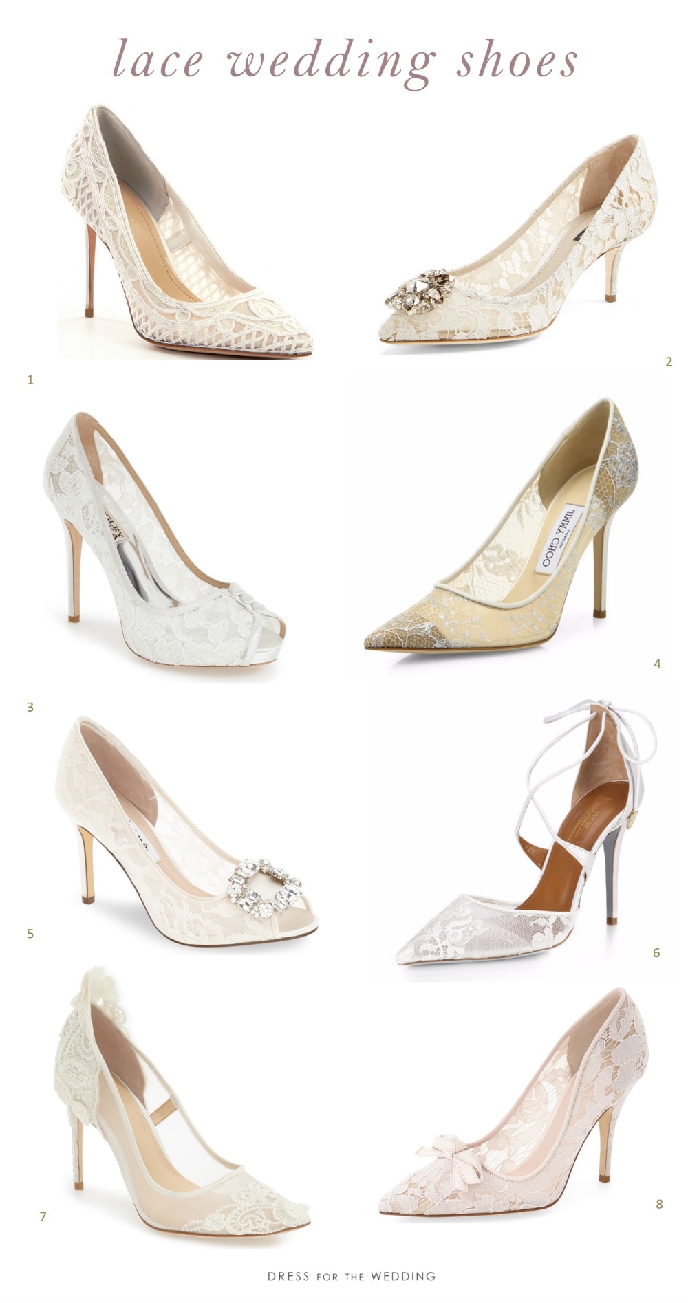 Lace Wedding Shoes