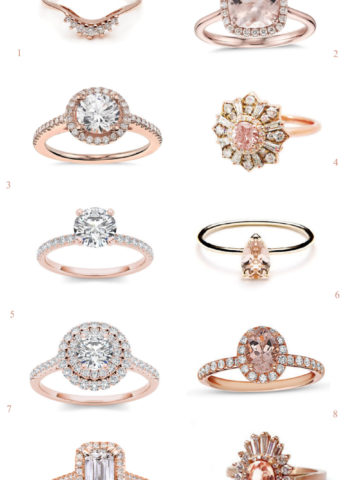 Rose Gold Engagement Rings