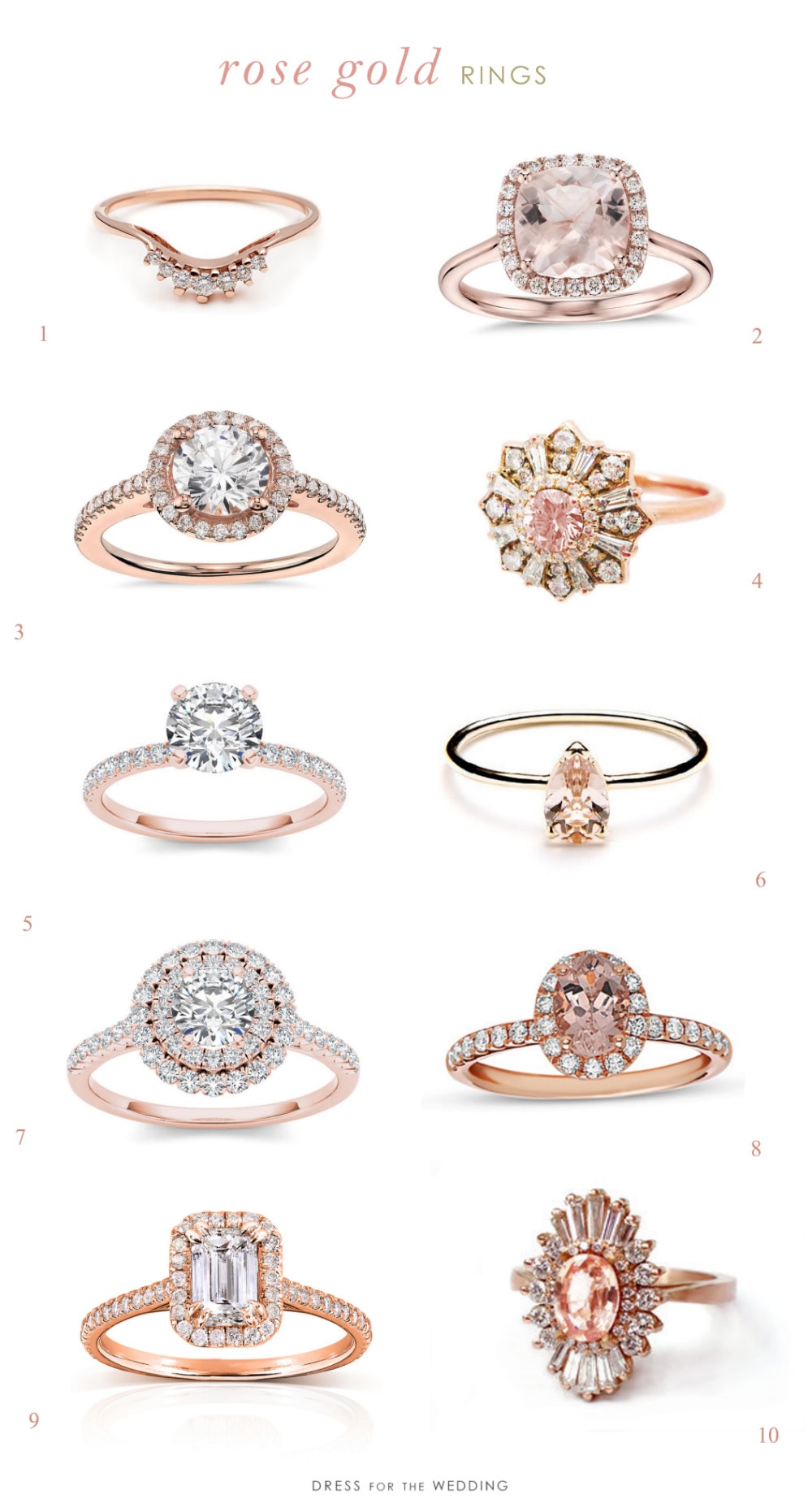 Rose Gold Engagement Rings